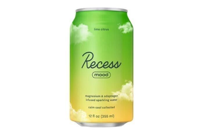 Recess Sparkling Water - Lime Citrus Mood Can (12oz)