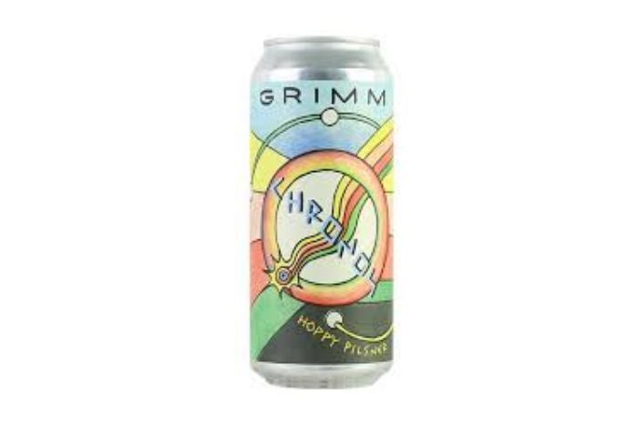 Grimm Chronos Pilsner Beer Can - 16 Ounces
