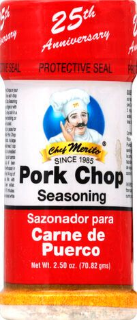 Chef Merito Seasoning, Pork Chop - 2.5 Ounces