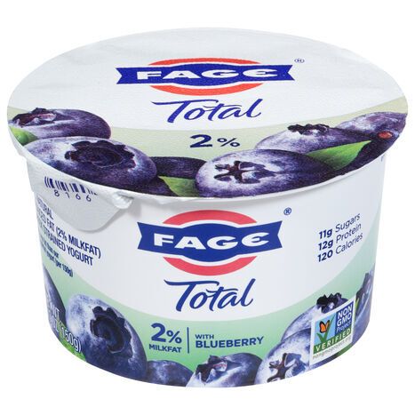 Fage Reduced Fat, Blueberry Greek Yogurt - 5.3 Ounces