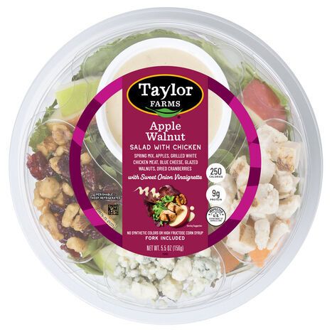 Taylor Farms Apple Walnut Salad with Chicken - 5.5 Ounces