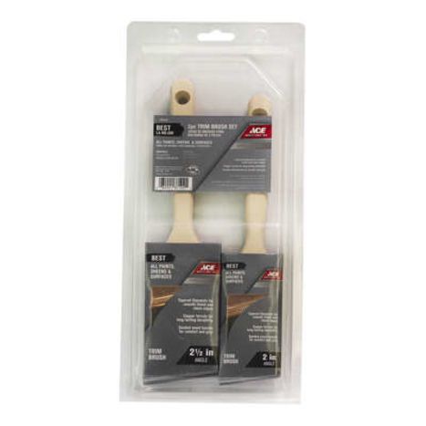 Ace Hardware Best Angle Trim Brush Set - 2 Count
