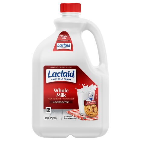 Lactaid Lactose Free Whole Milk - 96 Fluid Ounces