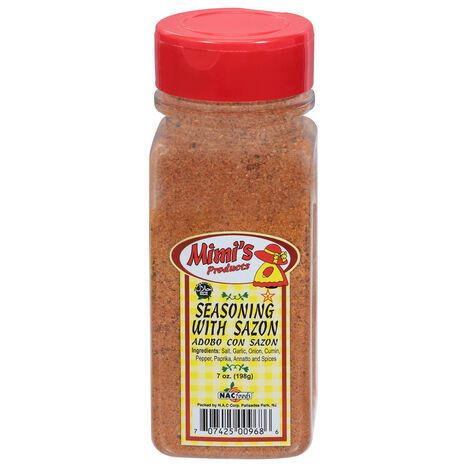Mimi's Products Seasoning With Sazon - 7 Ounces