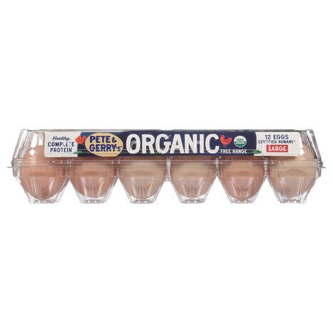 Pete & Gerry's Brown Organic Large Eggs - 12 Eggs