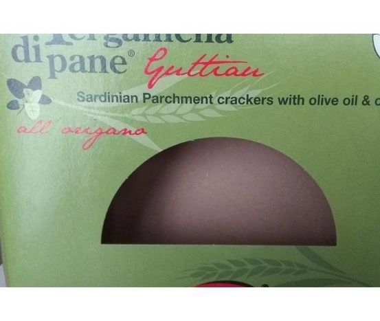 Cherchi Pergamena Di Pane Oregano Crispbread Box - 3.53 Ounces