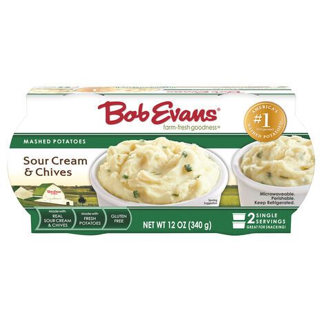 Bob Evans Sour Cream & Chives Mashed Potatoes - 2 Cups