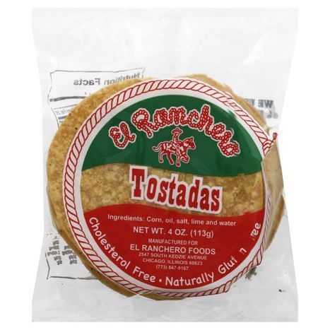 Buy El Ranchero Tostadas - 4 Ounces Online | Mercato