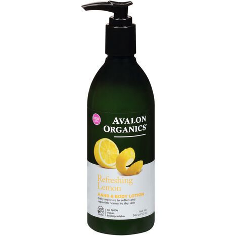 Avalon Organics Refreshing Lemon Hand & Body Lotion - 340 Grams