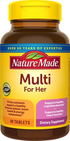 Nature Made Multivitamin, for Her, Tablets - 90 Tablets