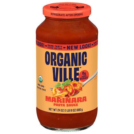 Organicville Marinara Pasta Sauce - 24 Ounces