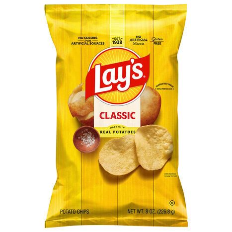 Lay's Classic Potato Chips - 8 Ounces