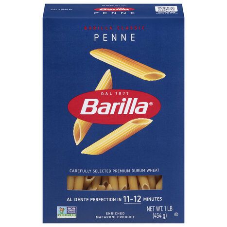 Barilla No 72 Penne - 1 Pound
