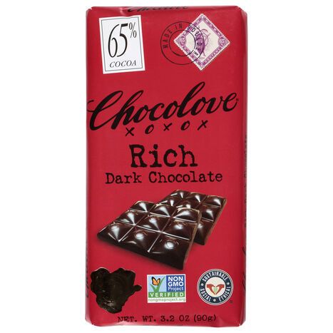 Chocolove Rich Dark Chocolate - 3.2 Ounces