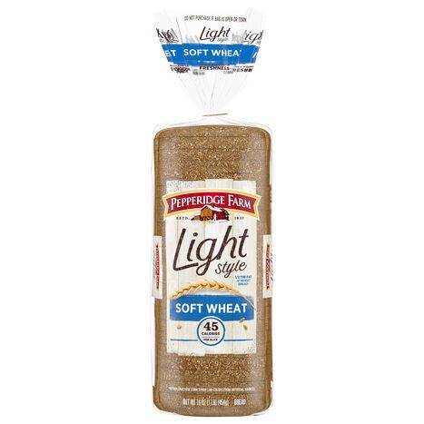 Pepperidge Farm Bread, Soft Wheat, Light Style - 16 Ounces