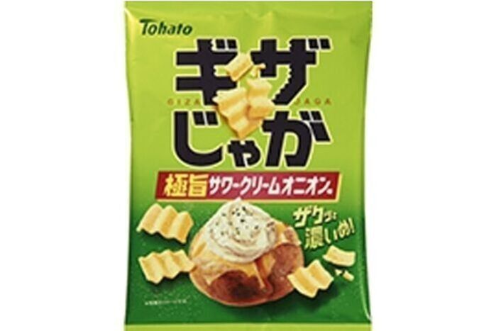 Tohato Giza Jaga Sour Cream Onion