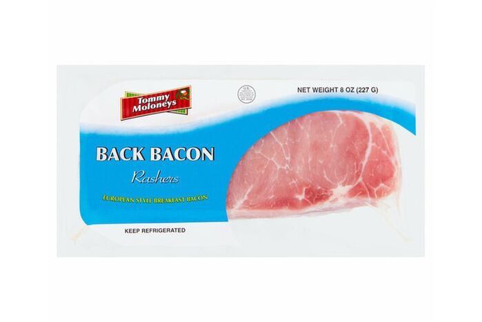 Buy Tommy Moloney's Back Bacon Rashers - 8 Ou... Online | Mercato
