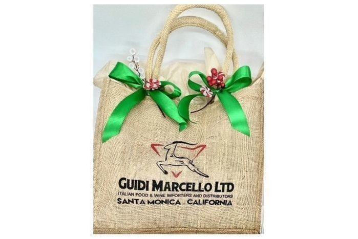 Holiday Gift Bag-Jute Bag