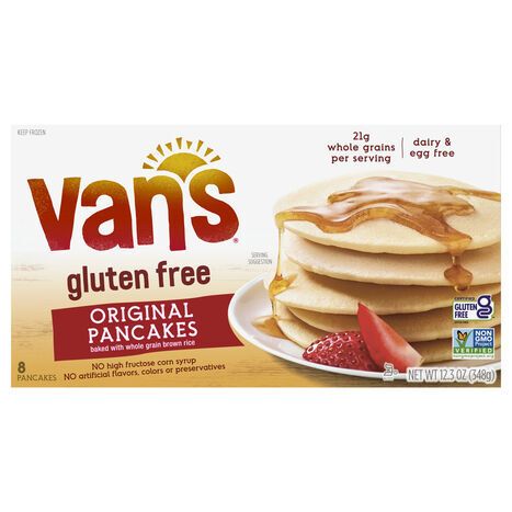 Van's Gluten Free Original Pancakes - 8 Pancakes