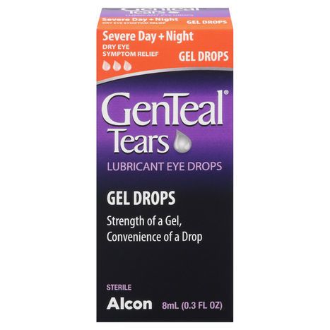 GenTeal Gel Drops, Severe Day + Night - 8 Milliliters