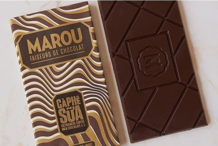 Marou Ca Phe Sua Vietnamese Coffee Milk Chocolate Bar