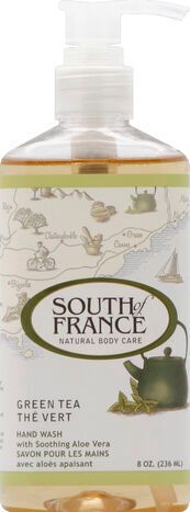 South of France Hand Wash, Green Tea - 8 Ounces