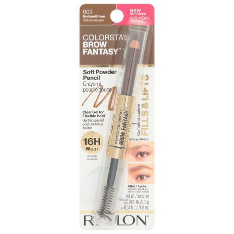 Revlon Soft Powder Pencil, Medium Brown 003 - 1 Pencil