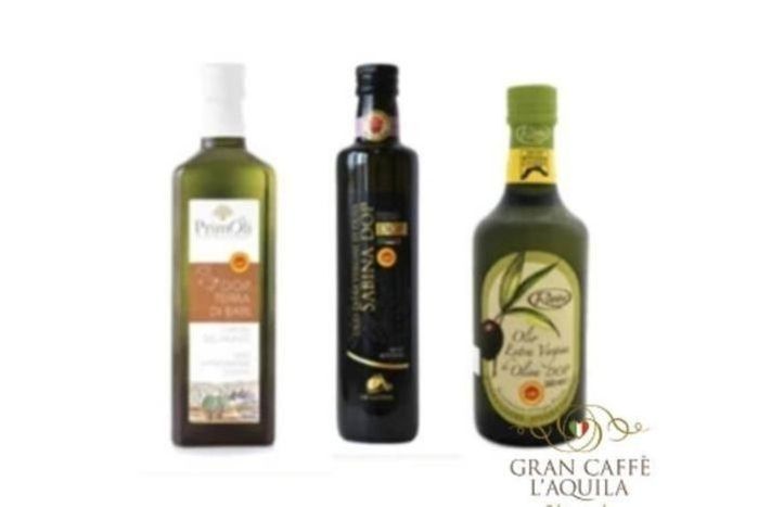 Olive Oil DOP Vertical Tasting Gift Box with Tasting Notes