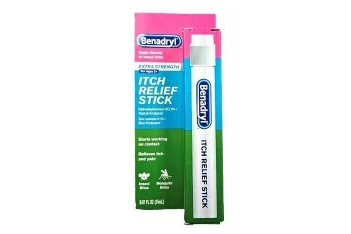 Benadryl STICK Itch Relief Bites, Stings - 0.47