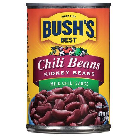 Bushs Best Chili Beans, Mild Sauce - 16 Ounces