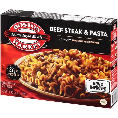 Boston Market Beef Steak & Pasta - 14 Ounces