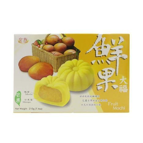 Royal Family Fruit Mango Flavor Mochi - 210 Grams