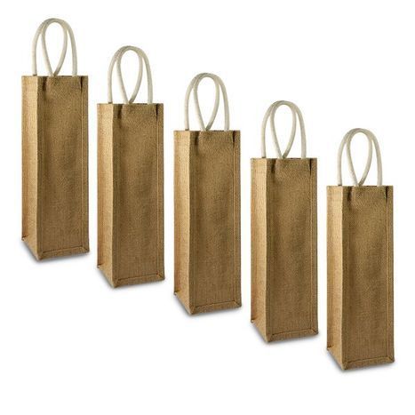 Wrap Art Feliz Navidad Wine Bottle Gift Bag
