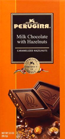 Perugina Milk Chocolate, with Hazelnuts - 3.5 Ounces