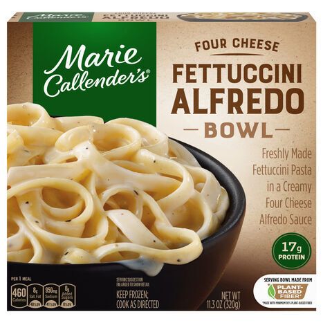 Marie Callender's Four Cheese Fettuccini Alfredo Bowl - 11.3 Ounces
