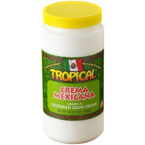 Tropical Crema Mexicana Cultured Sour Cream - 16 Ounces