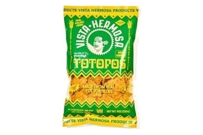 Vista Hermosa Totopos, Tortilla Chips, Sea Salted - 9 Ounces