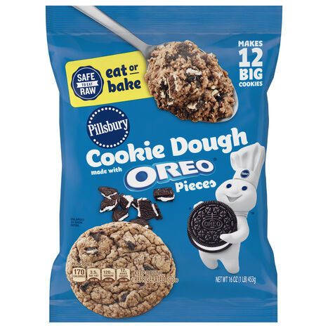 Pillsbury Oreo Cookie Dough - 16 Ounces