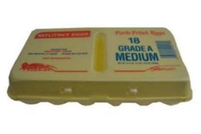Mitlitski Grade A Medium Eggs - 18 Count