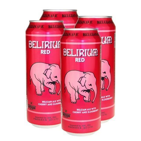 Delirium Red Belgian Ale Beer - 4 Pack
