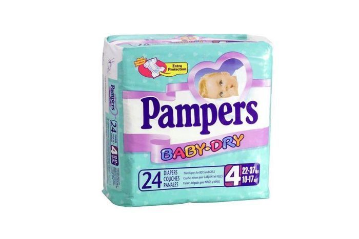 Pampers Baby Dry Size 4 Diapers Pack - 24 Count