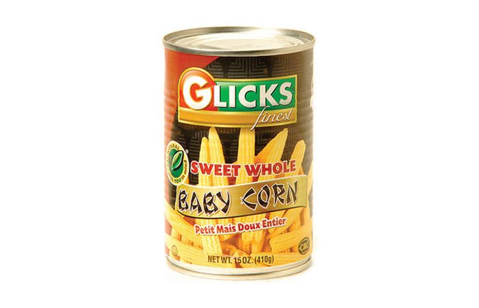 Glicks Sweet Whole Baby Corn - 15 Ounces