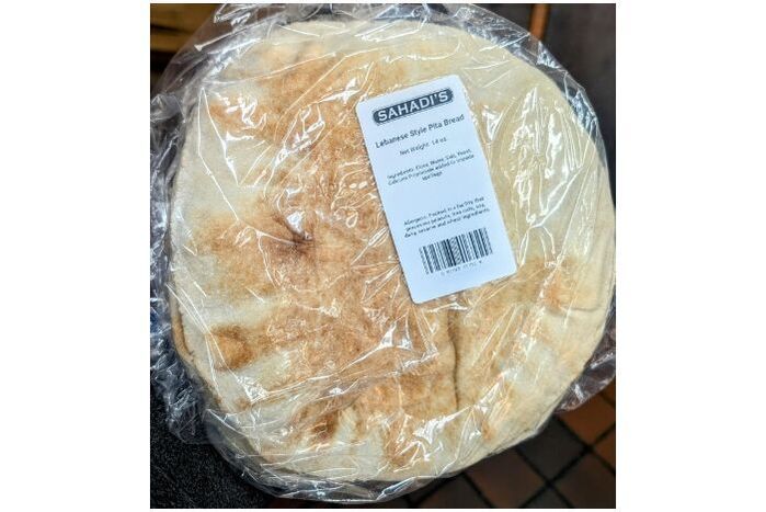 Lebanese Style Pita - 6 Pack