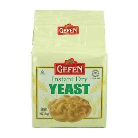 Gefen Instant Dry Yeast - 16 Ounces
