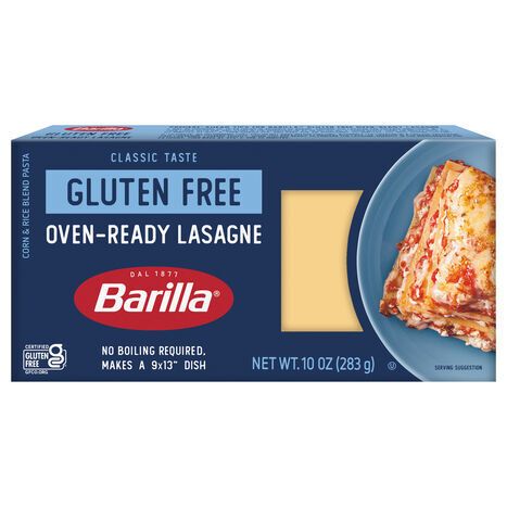 Barilla Lasagne, Gluten Free, Oven-Ready - 10 Ounces