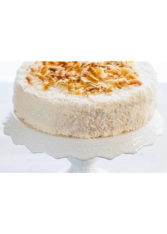 Coconut Vanilla Cake, 3 Inch