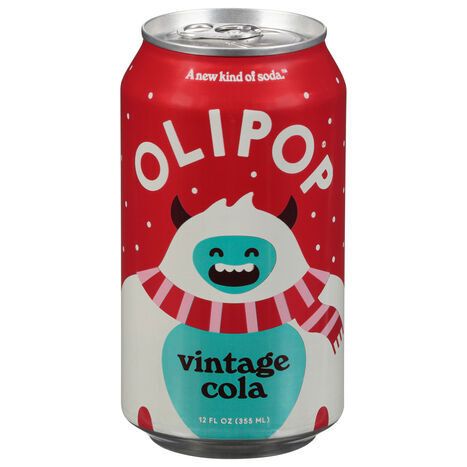 Olipop Vintage Cola Soda - 12 Fluid Ounces
