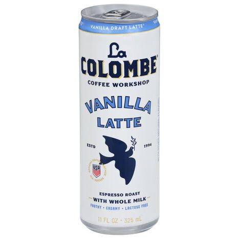 La Colombe Espresso Roast Vanilla Latte - 11 Fluid Ounces