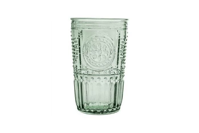 Bormioli Romantic Cooler Glass, Green - 1 Count