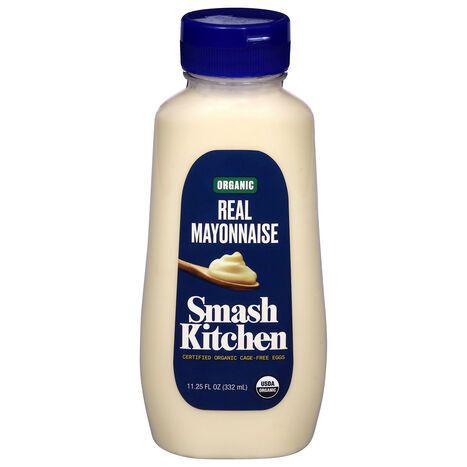 Smash Kitchen Organic Real Mayonnaise - 11.25 Fluid Ounces